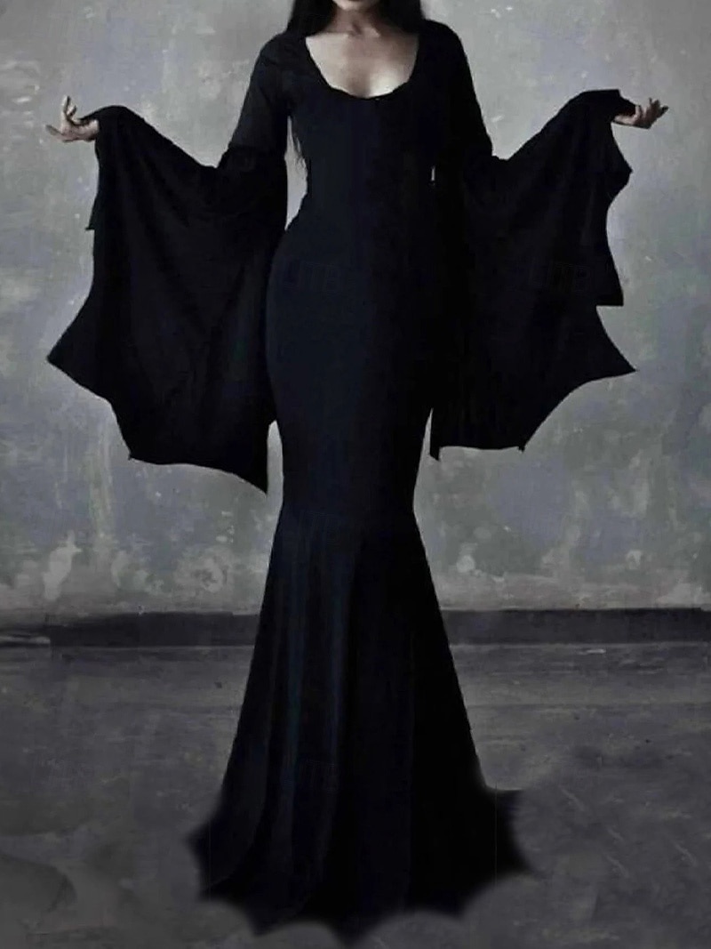 Walpurgis Night Φορέματα Φόρεμα αποκριών Μάγος Μορτίσια Άνταμς Οικογένεια Άνταμς Πανκ & Γκόθικ Ενηλίκων Γυναικεία Απόκριες Πάρτι / Βράδυ Ντύνομαι 2026 - $48.99 –P2