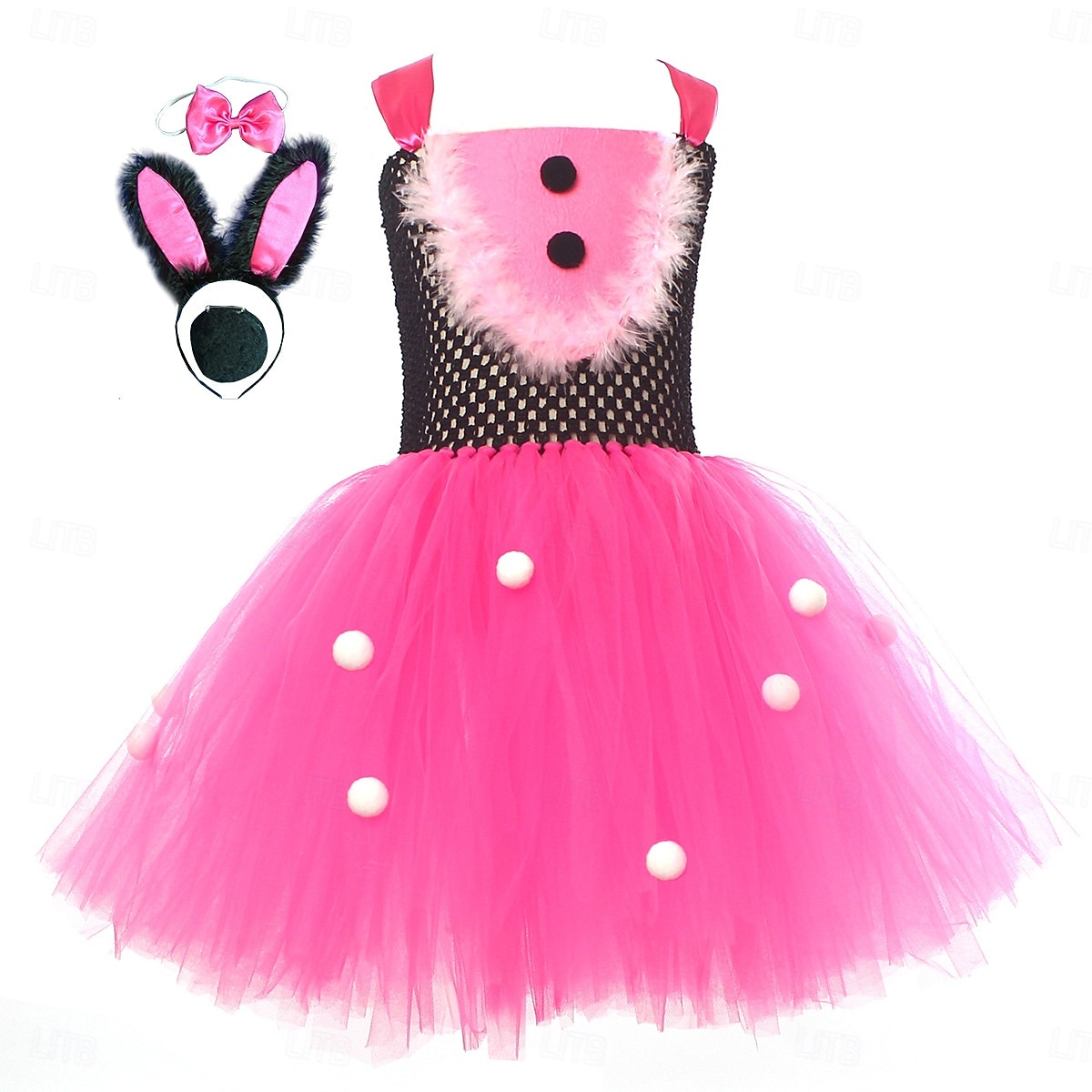Tutu Robe Tier Kaninchen Osterhase Kleider Lustig Kinder Mädchen Halloween Ostern Karneval Party Verkleiden 2026 - $27.99 –P2