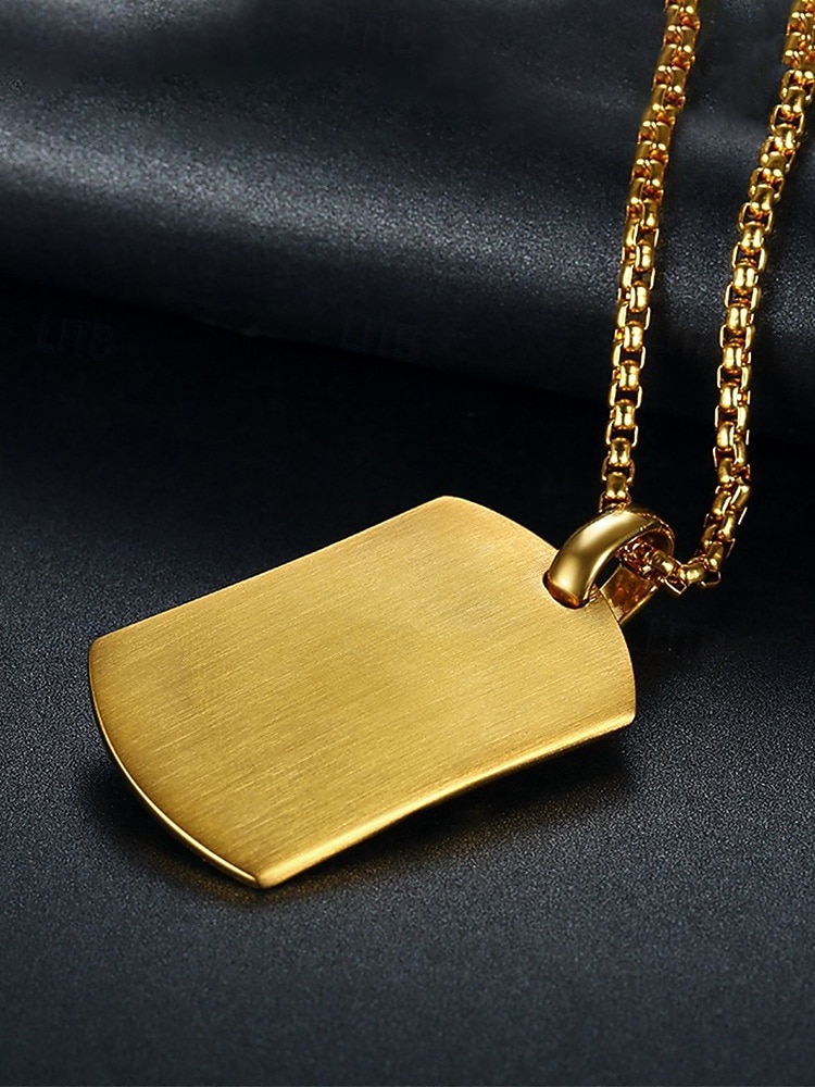 שרשרת תליון סגסוגת לגברים עם דגל ארה"ב ונשר, זמינה בזהב וכסף, מושלמת לציון 250 שנה לארה"ב, יום העצמאות וללבוש יומיומי 2026 - $14.99 –P8