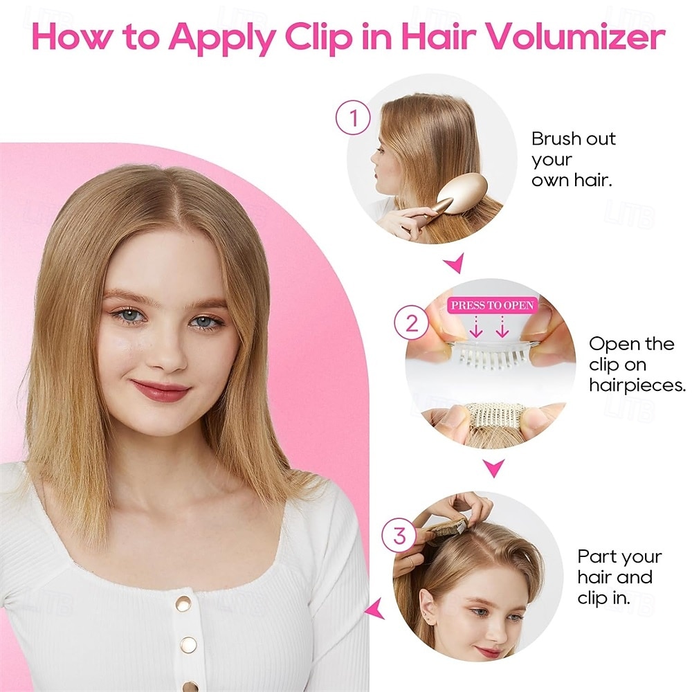 Clip in Hair , 2PCS 6 inch Short Thick Clip in Hairpieces Adding Extra Volume Hair Extensions for Women 2026 - $23.99 –P2