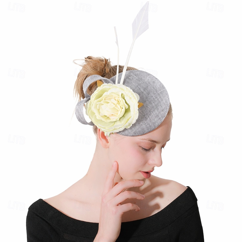 Fascinator Hat Fascinator Gentlewoman Fancy Dress Women's Masquerade Tea Party Ascot Horse Racing Festival Adults' Hat 2026 - $43.99 –P7