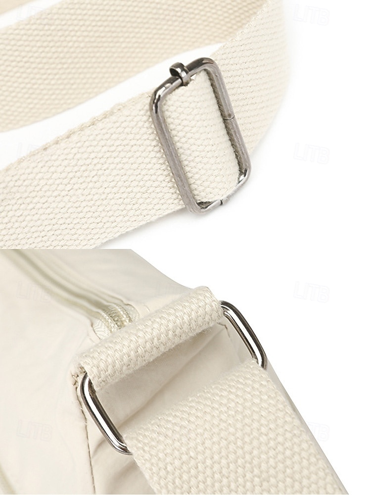 Dámská vícebarevná voděodolná polyesterová crossbody kabelka, velká kapacita, univerzální pro každodenní nošení i na dovolenou, nastavitelný popruh, stylový a funkční design 2026 - $18.99 –P13