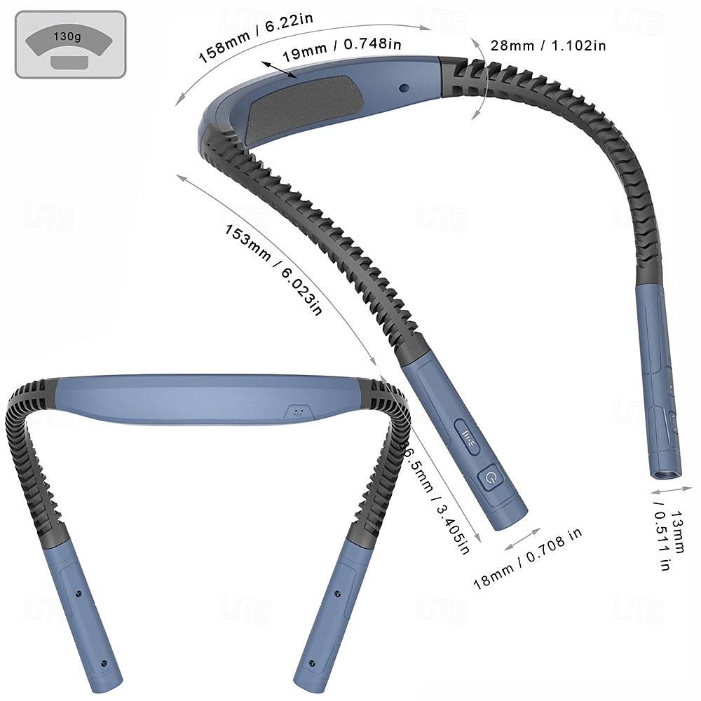 LED Flexible Neck Reading Light Book Light for Bed Reading 3 Colors 5 Brightness Levels Bendable USB Rechargeable Lamp Durable 2026 - $27.99 –P5
