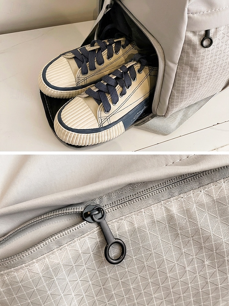 Γυναικεία πολύχρωμη αδιάβροχη τσάντα duffle από πολυεστέρα, μεγάλης χωρητικότητας, ρυθμιζόμενο λουράκι, ιδανική για διακοπές, καθημερινή χρήση και αθλητικές δραστηριότητες 2026 - $19.99 –P10