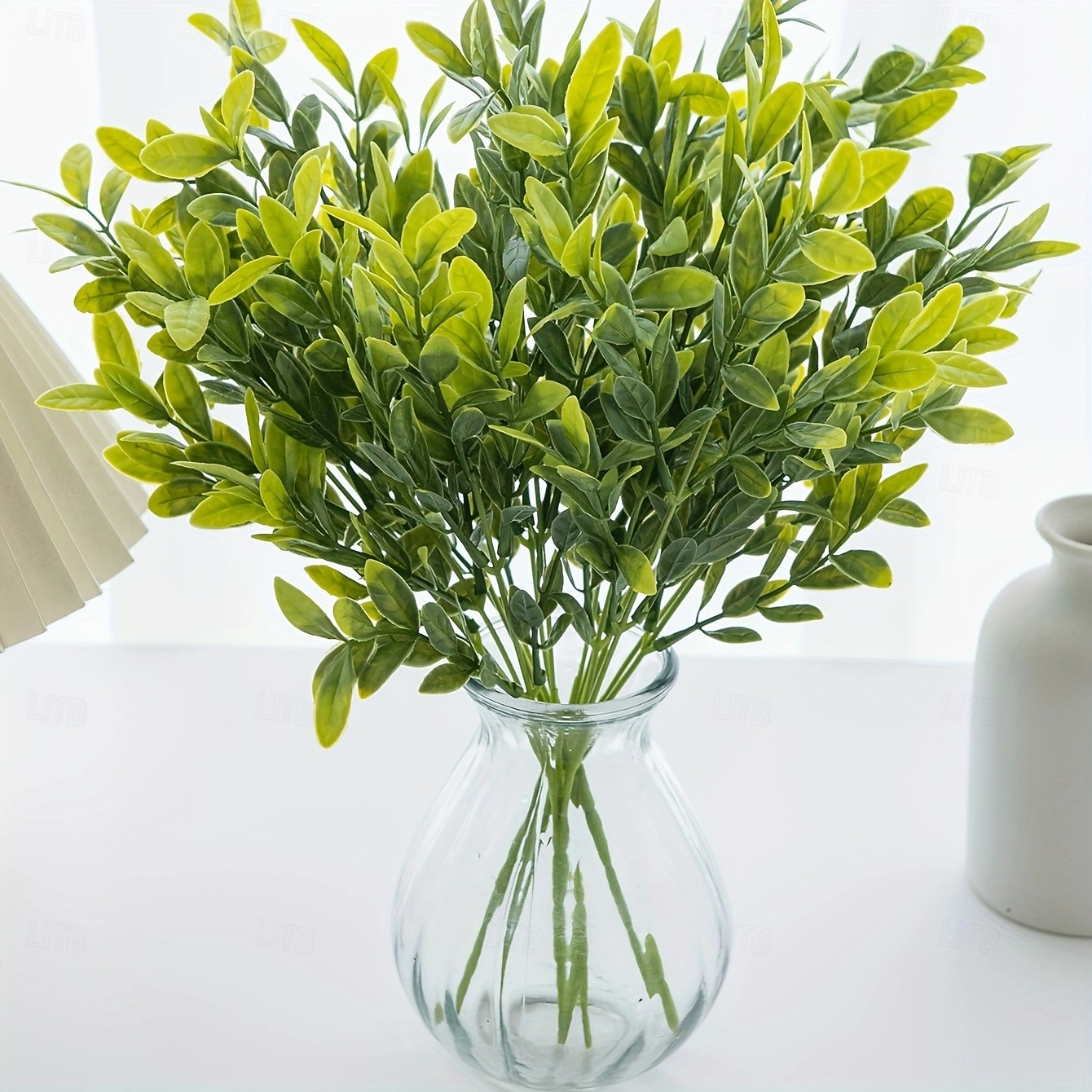 6 szt. sztucznych roślin pieniężnych, sztuczna zieleń, plastikowa roślina doniczkowa z liśćmi, sztuczna roślina doniczkowa w stylu europejskim do wystroju domu & wyświetlacz 2026 - $19.99 –P6