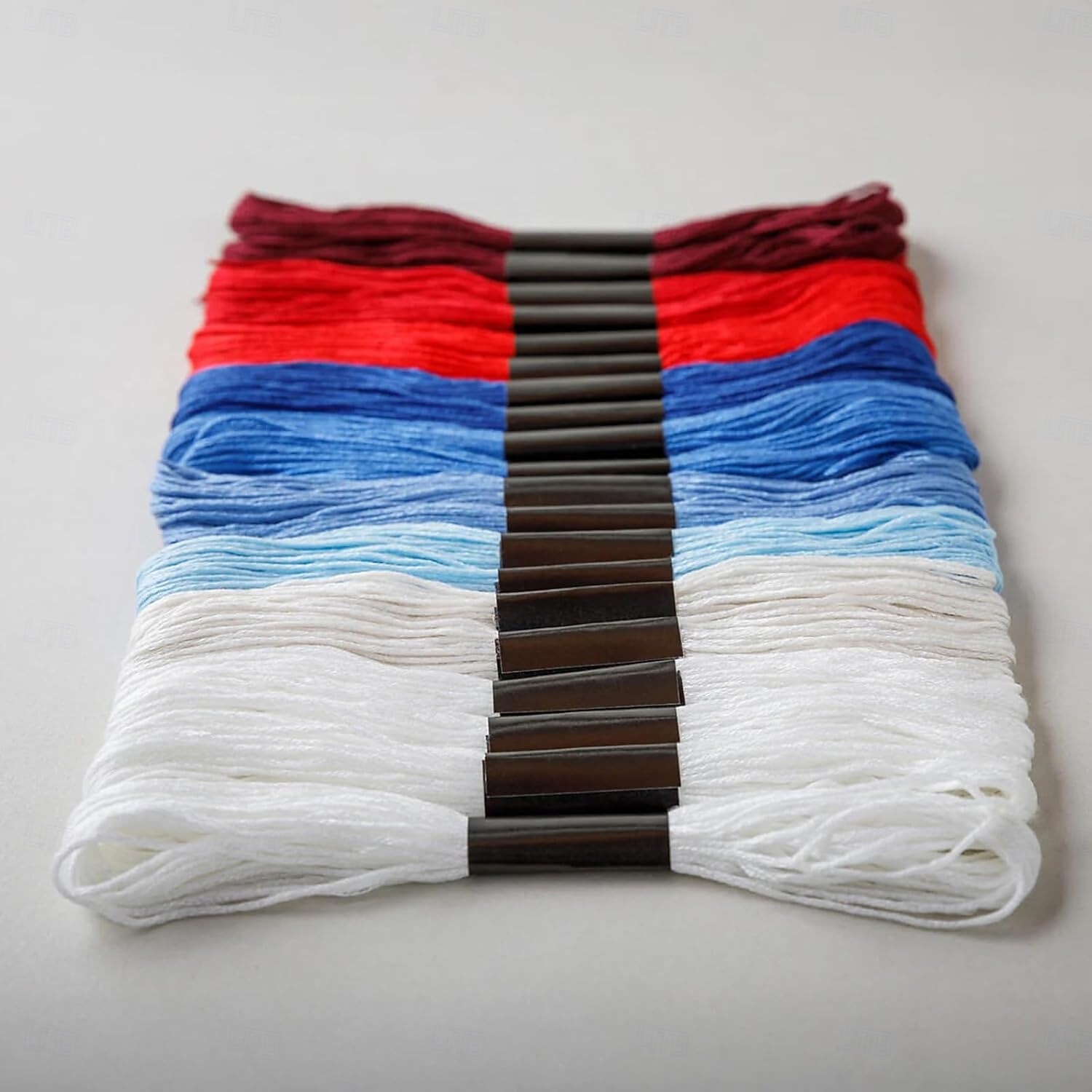Red, White & Bloom Embroidery Kit, US 250th Anniversary Cross Stitch Kit, Flowers Embroidery Kits, Full Range of Embroidery Starter Kits for Beginners Adults, Gifts for Veterans & Craft Lover 2026 - $27.99 –P9