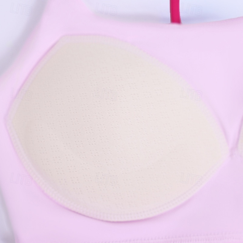 Mulheres Sustentação Média Regata com Bojo Sutiã de corrida Delgado Good Top Acolchoado Academia Exercício Corrida Leve Elástico Respirável Amarelo Rosa claro Azul Cor Sólida de 2026 por $13.99 –P9