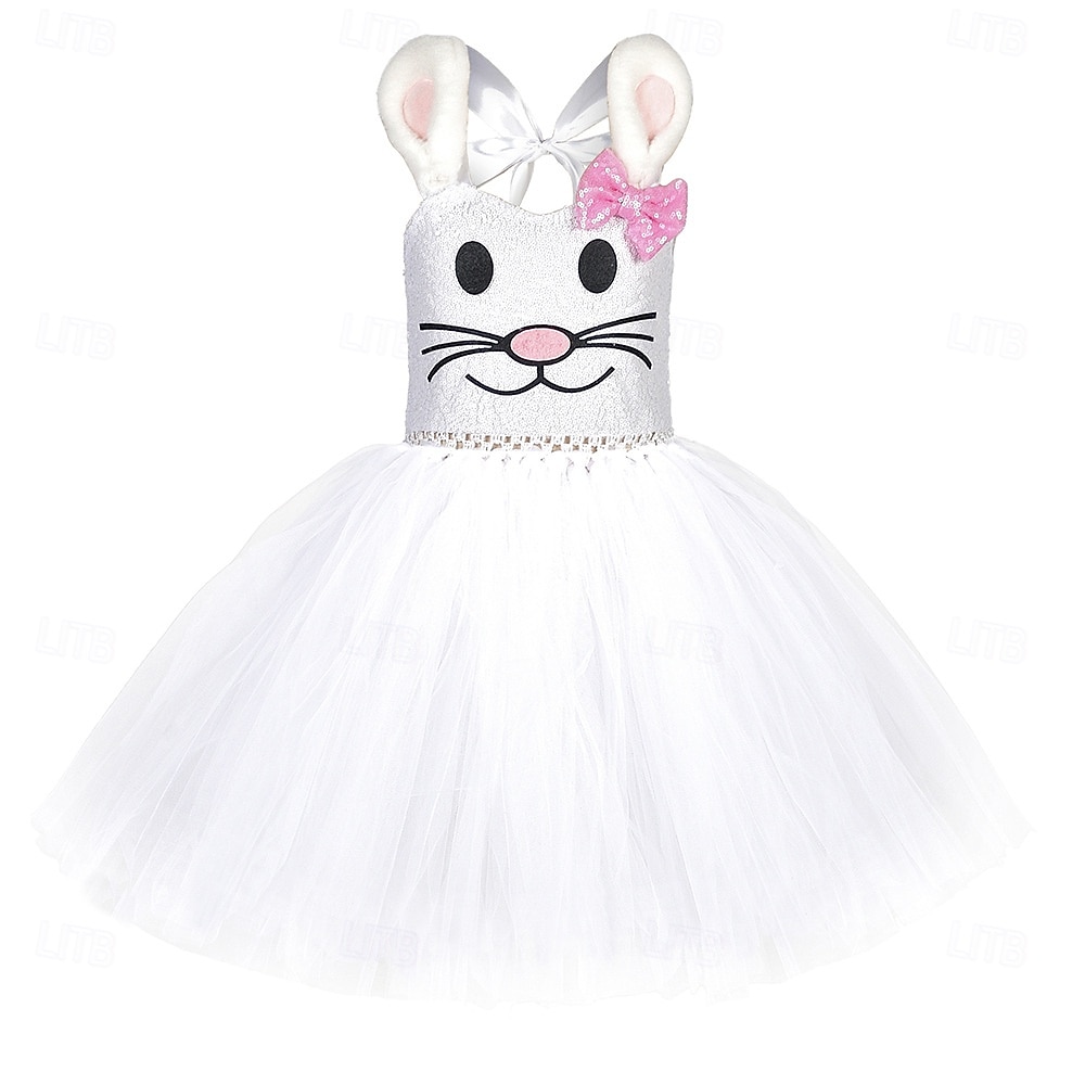 Tutu manto Animal Coelho coelhinho da Páscoa Vestidos Engraçado Crianças Para Meninas Dia Das Bruxas Páscoa Carnaval Festa Vestir-se de 2026 por $32.99 –P3