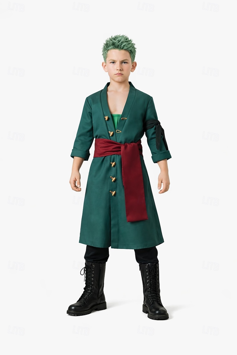 Aventurero del océano Swordsman Pirata del Sombrero de Paja Animé Traje de cosplay Accesorios Trajes De Cosplay Víspera de Todos los Santos Carnaval Disfraz Para Chico Niños Adulto 2026 - $55.99 –P8