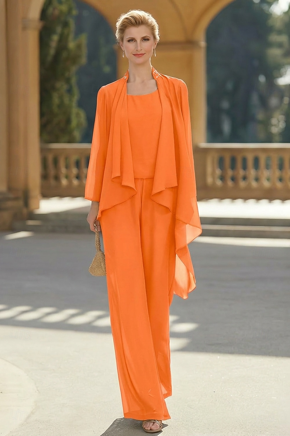 Kvinnes Stola Shrug Mors Stola Frakker  Jakker Elegant Solbeskyttelse Lange Ermer Chiffon Bryllups Gjest Stola med Perler Fest Kveld Vår  Høst å imponere 2026 - $49.99 –P15