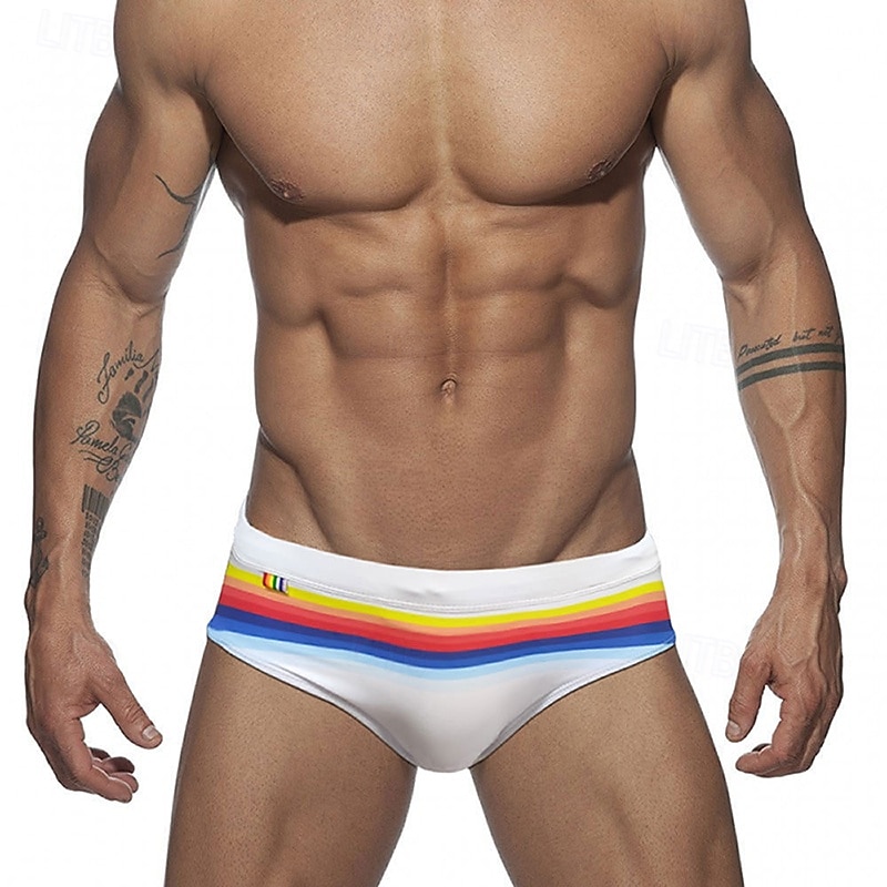 Homme Shorts de bain Short de bain Slips de natation imprimé Séchage Rapide Élastique Respirant Maillot de Bain Bas Surf Sports Nautiques Natation Été de 2026 ? $13.99 –P4