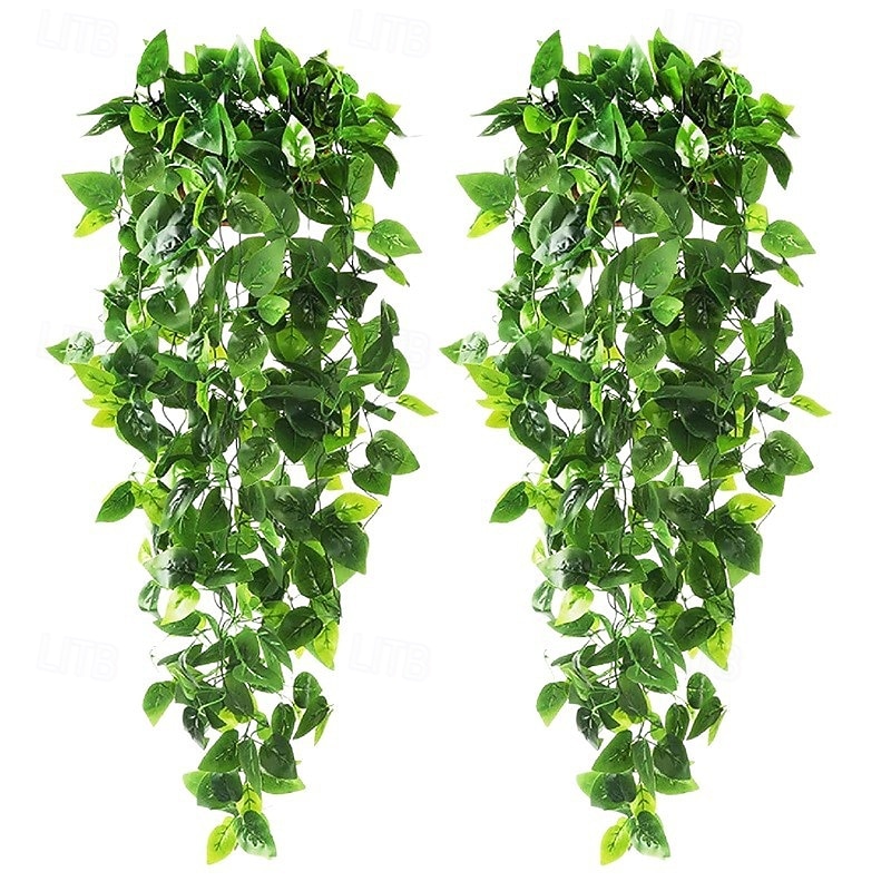 6 svazků umělých závěsných rostlin, vinné révy pro dekoraci pokoje, umělá zeleň břečťanu, girlandy pro domov, ložnici, obývací pokoj, estetické kuchyňské kancelářské stěny, terasu, knihovnu, 2026 - $34.99 –P4