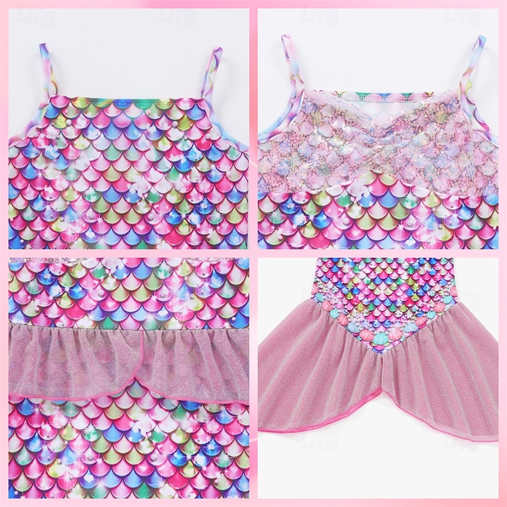 Γοργόνα Πριγκίπισσα Γοργόνα Φορέματα Στολή θεματικού πάρτι Στολές Ηρώων for Κοριτσίστικα Παιδικά Απόκριες Μασκάρεμα Πάρτι Αργίες 2026 - $23.99 –P8