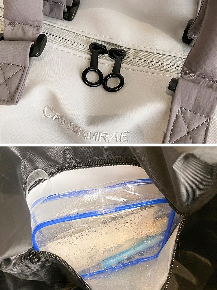 Γυναικεία πολύχρωμη αδιάβροχη τσάντα duffle από πολυεστέρα, μεγάλης χωρητικότητας, ρυθμιζόμενο λουράκι, ιδανική για διακοπές, καθημερινή χρήση και αθλητικές δραστηριότητες 2026 - $19.99 –P8