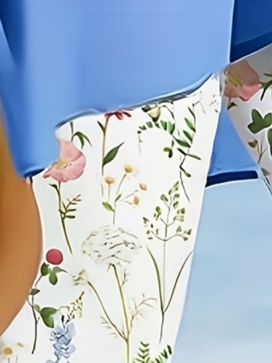 Women's Chinos Leggings Cropped Pants Vacation Vintage Streetwear Capris High Waist Floral Graphic Printing Comfort Soft Comfortable High Elasticity Daily Outdoor Vacation White Summer Spring Fall 2026 - $19.99 –P2