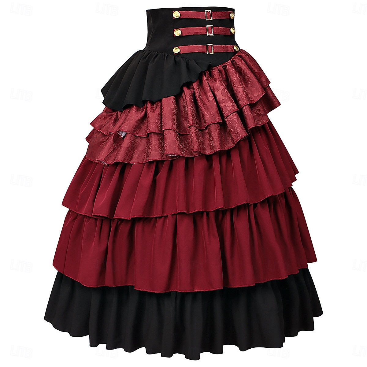 Medievale Rinascimento Steampunk Gonna Costume di fantasia Pirata Costume Per donna Halloween Carnevale Performance LARP Fiera Rinascimentale Adulti Gonna del 2026 a $65.99 –P4
