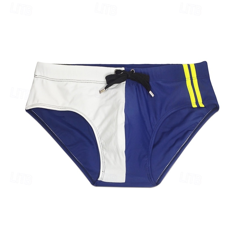 Per uomo Standard Costume da bagno Costume da Bagno Slip mare Color-blocking Coulisse Asciugatura Rapida Elastico Traspirante Pantaloni Surf Sport Acquatici Nuoto Estate del 2026 a $13.99 –P11
