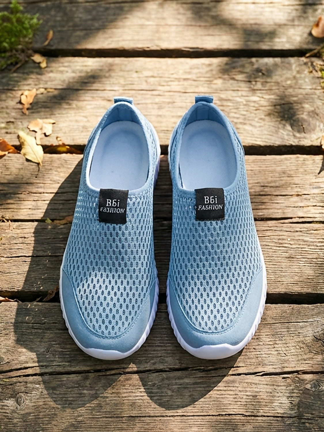 Hellblaue, atmungsaktive Mesh-Slipper für Damen – leichte Outdoor-Sneaker zum Wandern, Spazierengehen, Reisen und für den täglichen Gebrauch 2026 - $24.99 –P6