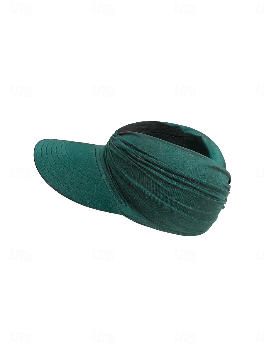 Damen Hut Sonnenhut Sonnenschutz Winddicht Täglich Outdoor Strand Einfarbig 2026 - $6.99 –P7