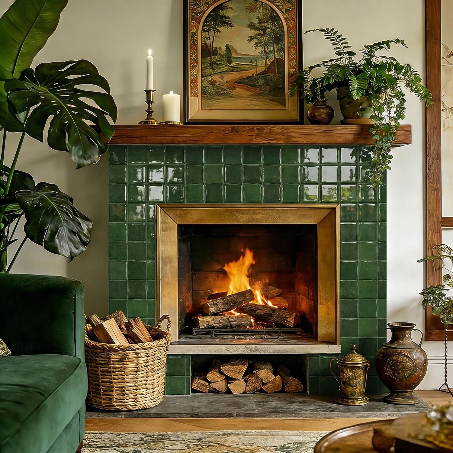 Paquete de 10 paneles decorativos de pared 3D, azulejos de vinilo vintage de epoxi para salpicadero de cocina, adhesivos autoadhesivos despegables, aptos para cocinas, baños, lavanderías y vehículos 2026 - $25.99 –P4