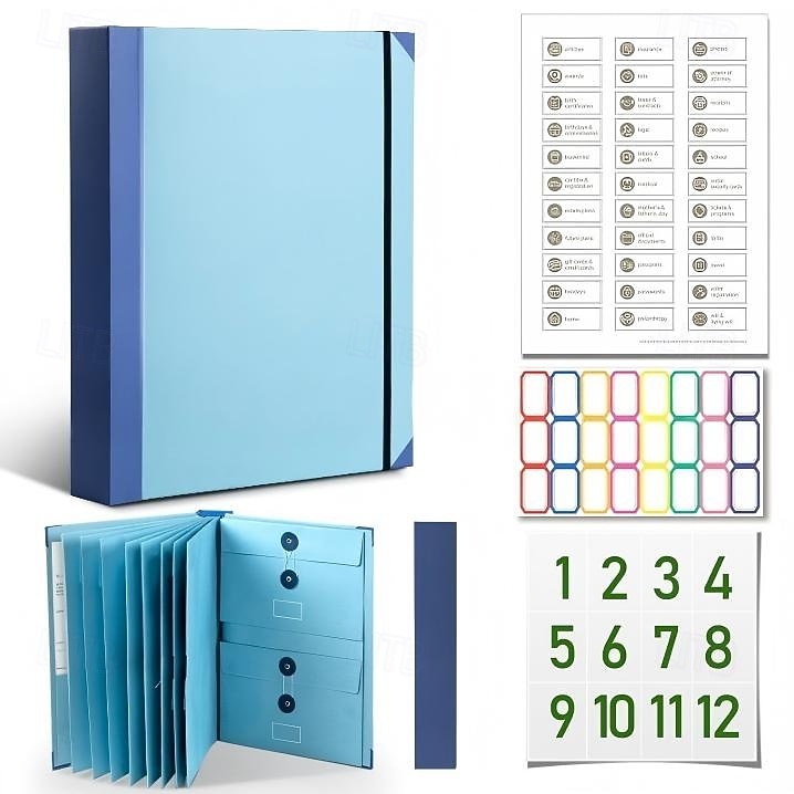 organizer harmonijkowy na dokumenty w manili, teczka na dokumenty na paszporty i akty urodzenia &ważne dokumenty – biuro &rozwiązanie do przechowywania w domu 2026 - $25.99 –P7