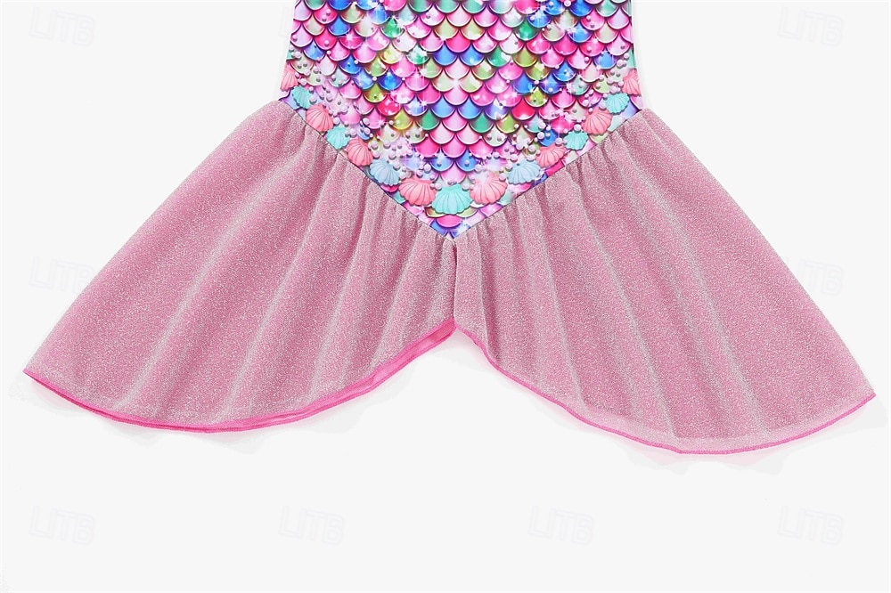 Γοργόνα Πριγκίπισσα Γοργόνα Φορέματα Στολή θεματικού πάρτι Στολές Ηρώων for Κοριτσίστικα Παιδικά Απόκριες Μασκάρεμα Πάρτι Αργίες 2026 - $23.99 –P6