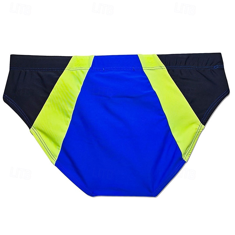 Per uomo Costume da bagno Costume da Bagno Slip mare Color-blocking Asciugatura Rapida Elastico Traspirante Costume da Bagno Pantaloni Surf Sport Acquatici Nuoto Estate del 2026 a $13.99 –P11