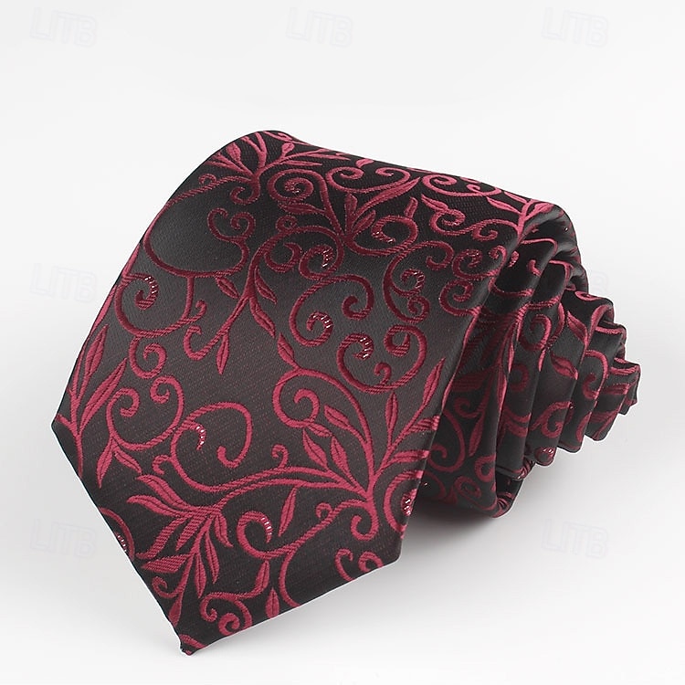 Da uomo Cravatte Elegante Festa Formale Jacquard A paisley Paisley Casuale Quotidiano Affari del 2026 a $9.49 –P10