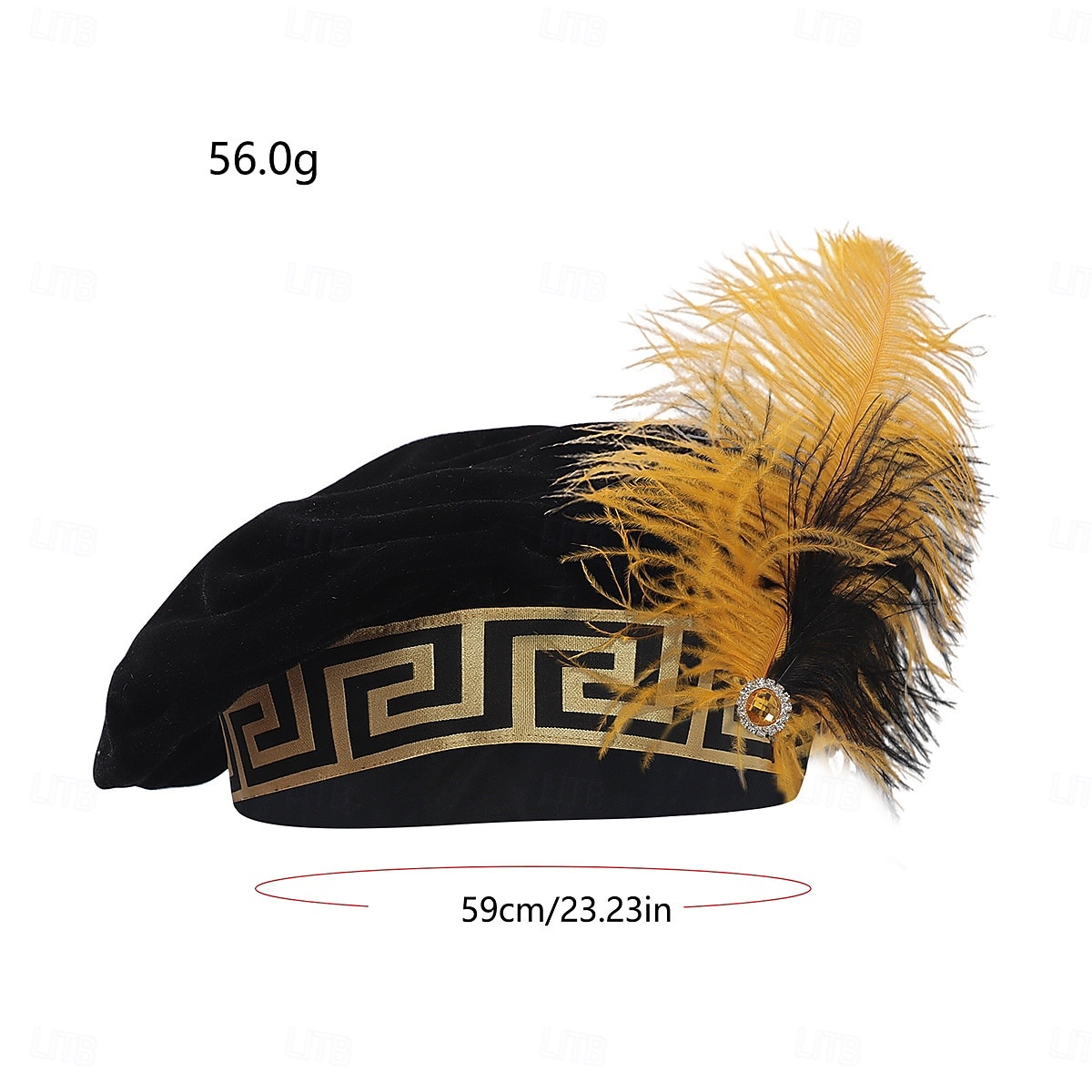 Rococò Medievale Rinascimento Cappello Costume di fantasia Nobile Abiti reali Costume Per uomo Fantasia Halloween Carnevale Performance LARP Fiera Rinascimentale Adulti Cappello del 2026 a $26.99 –P2