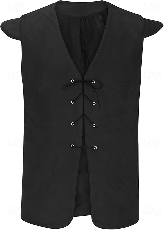 Kostymer i middelalderstil Renessanse سترة Pirat Knekt Viking Kostyme Herre Viking Pirat Halloween Karneval Ytelse LARP Ren Faire Voksne Vest 2026 - $27.99 –P6