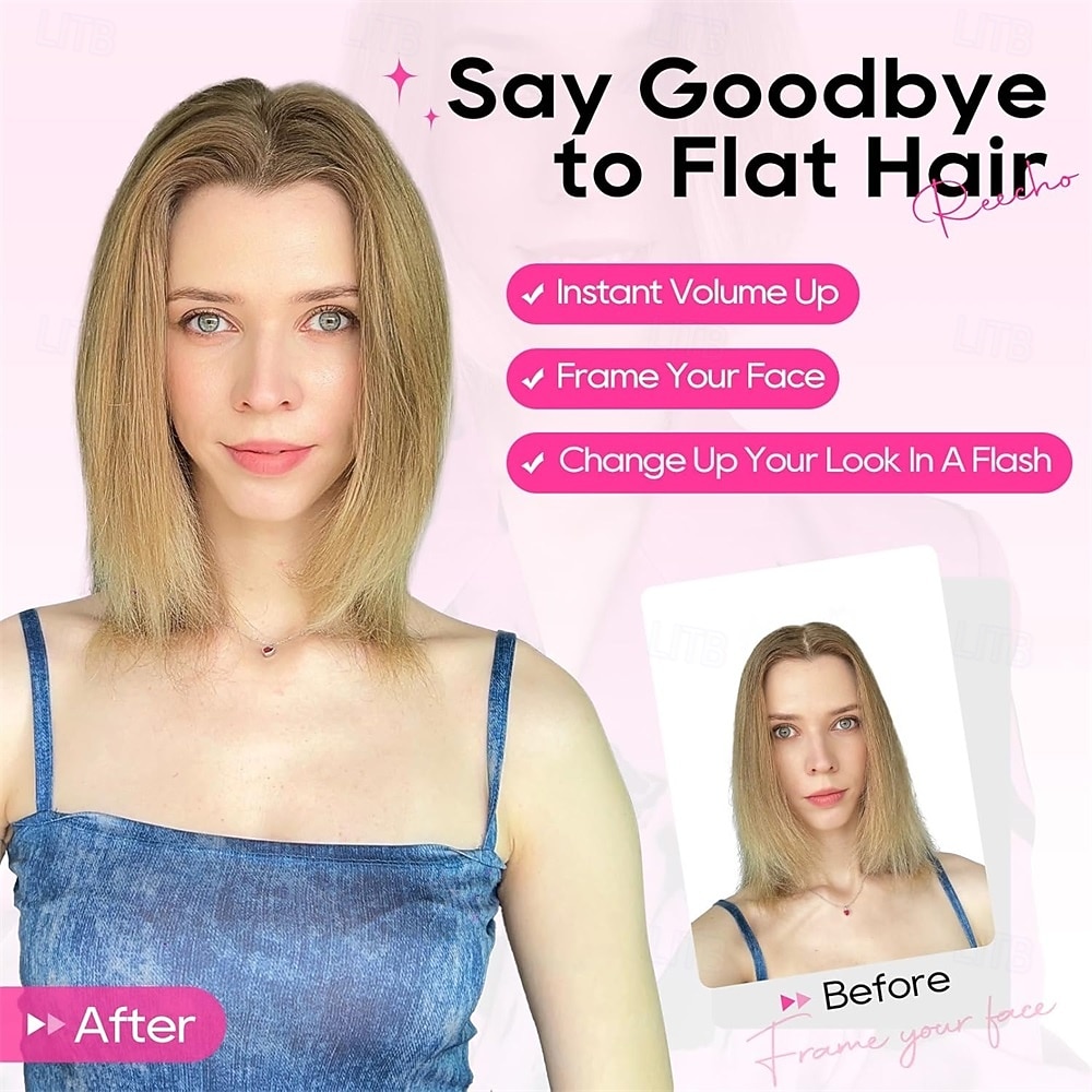 Clip in Hair , 2PCS 6 inch Short Thick Clip in Hairpieces Adding Extra Volume Hair Extensions for Women 2026 - $23.99 –P3