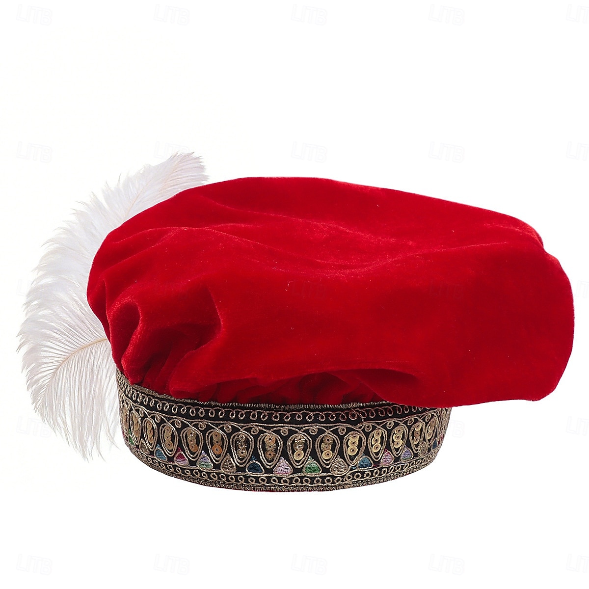 Rococò Medievale Rinascimento Cappello Costume di fantasia Nobile Abiti reali Costume Per uomo Fantasia Halloween Carnevale Performance LARP Fiera Rinascimentale Adulti Cappello del 2026 a $26.99 –P3