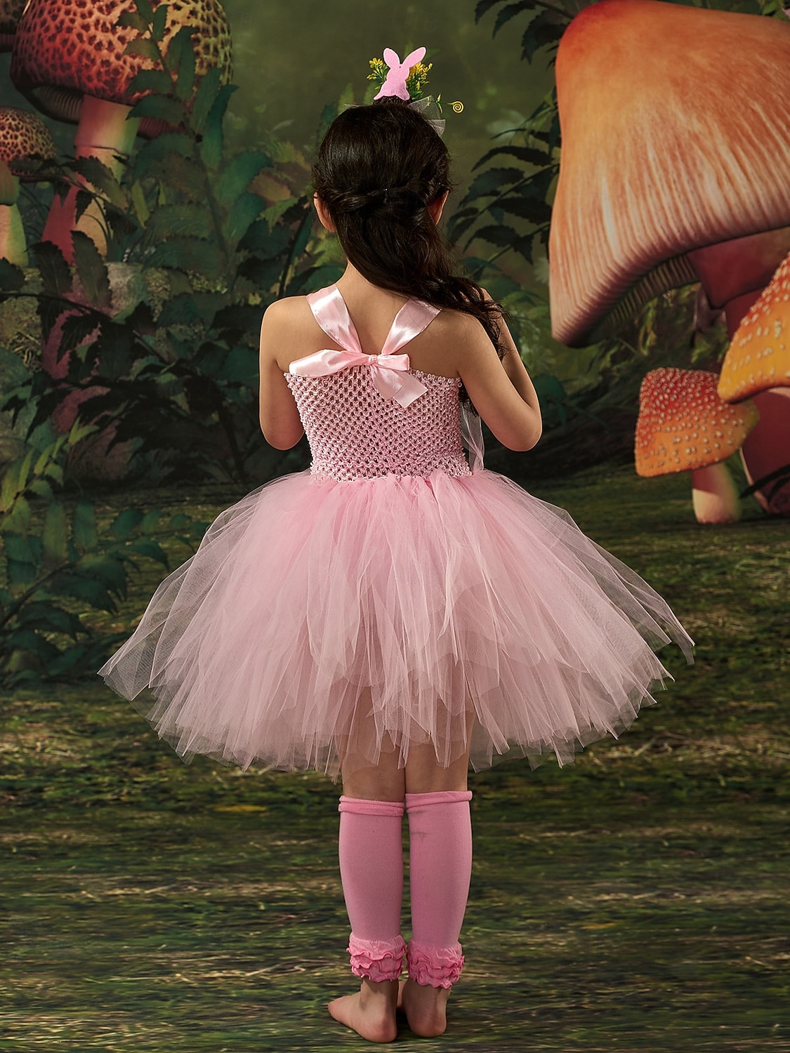 Tutu Robe Tier Kaninchen Osterhase Kleider Lustig Kinder Mädchen Halloween Ostern Karneval Party Verkleiden 2026 - $26.99 –P6