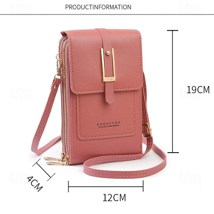 genți pentru femei portofele din piele moale poșetă pentru telefon mobil cu ecran tactil geantă de mână cu curea de umăr pentru femei genți ieftine pentru femei 2026 - $12.99 –P1