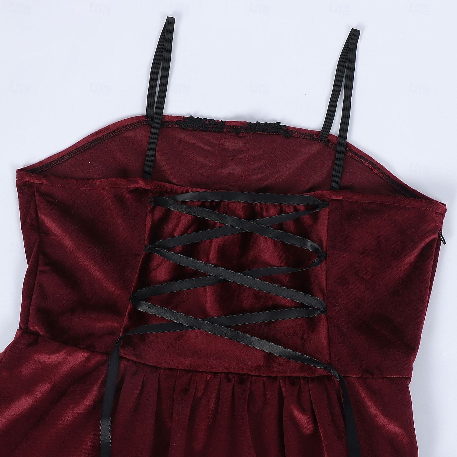 Rococó Victoriano Renacimiento Vestidos Abrigo Disfraz de lujo Bruja Vampiros Atuendo real Disfraz Mujer Fantasía Víspera de Todos los Santos Carnaval Rendimiento LARP Feria Ren Adulto Cima Vestido 2026 - $75.99 –P5