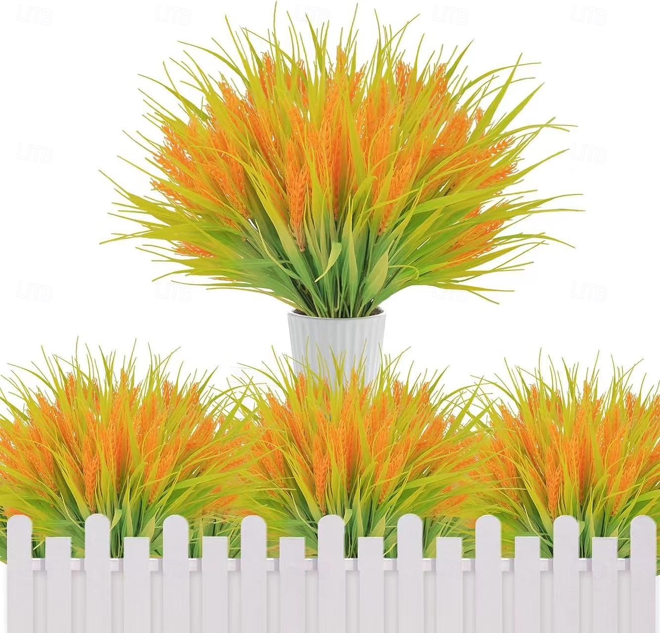 15 tulpini artificiale de grâu, spice de orez artificiale, mănunchi mare de grâu din plastic pentru decor interior și exterior, afișaj tip casă de la țară, scenă &recuzită de dans 2026 - $26.99 –P3