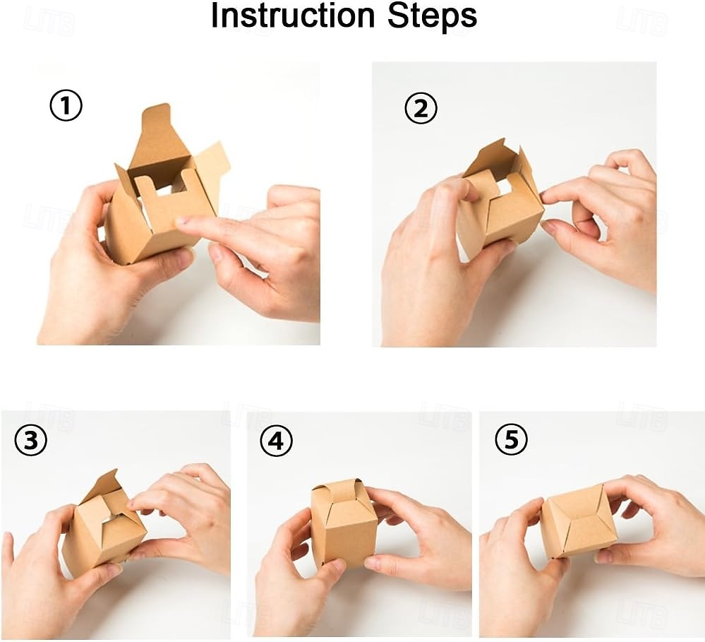 50pcs Valentine's Day Wedding Theme Candy Gift Box Party Favor Boxes  Heart Decoration Box  Decorative Bow Finish Christmas Halloween 2026 - $15.99 –P1