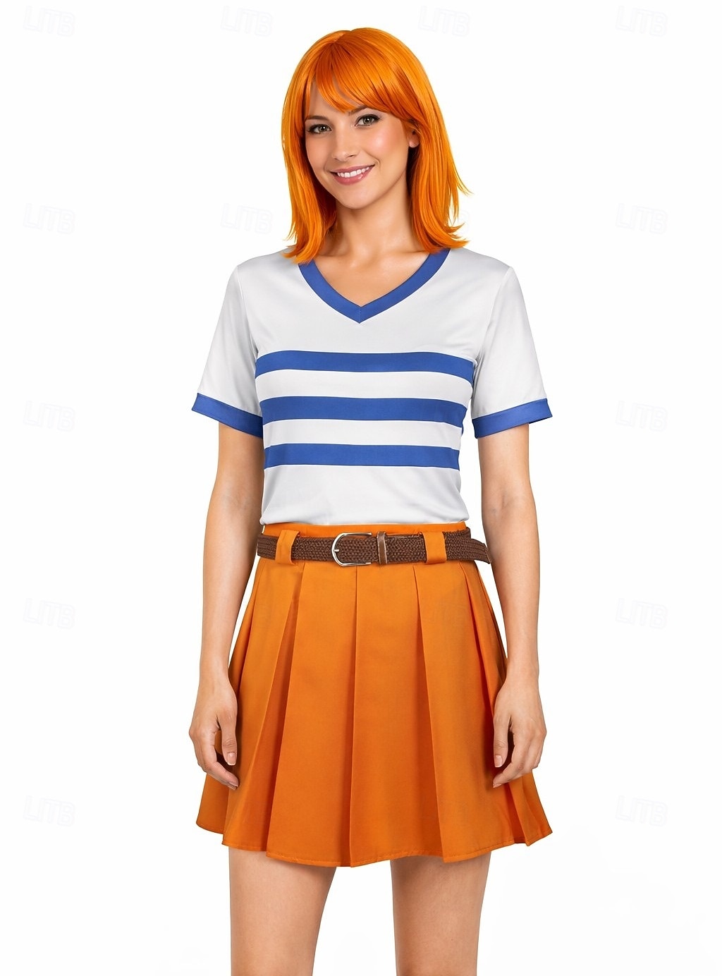 Ocean Adventurer Straw Hat Pirate Navigator Cosplay Costume Outfits Anime Cosplay for Women's Adults' Halloween Carnival Party Performance 2026 - $37.99 –P6