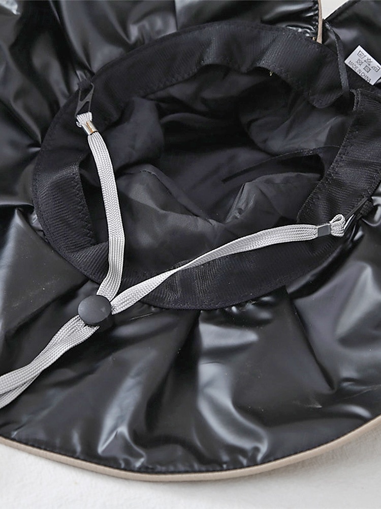 قبعة شمسية نسائية من البوليستر بحافة عريضة مزينة بفيونكة، قابلة للطي لحماية من الأشعة فوق البنفسجية، متوفرة بألوان متعددة، لون أنيق مناسب لعطلة الربيع والارتداء اليومي غير الرسمي 2026 - $11.99 –P15