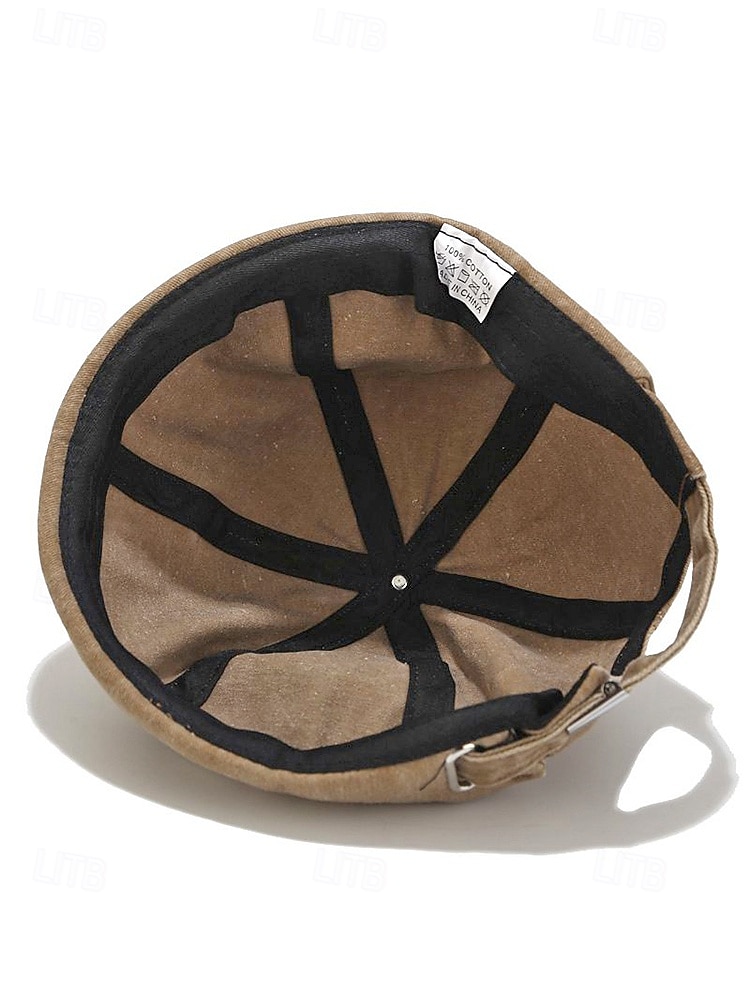 Мужская регулируемая кепка-докер из полиэстера, легкая и дышащая, в нескольких цветах, идеально подходит для весны и лета, отлично подойдет для отдыха и повседневной носки. 2026 - $11.99 –P10