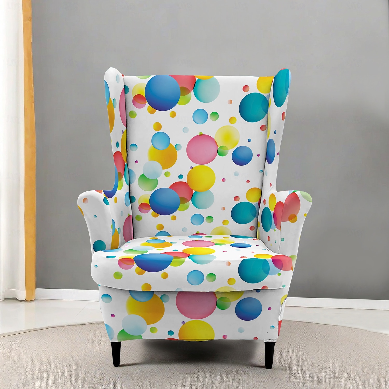 Yksipaikkaisen sohvan päällinen, joustava nojatuolin suoja, pölytiivis, joustava päällinen, moderni joulu- ja maalaistalotyylinen tuolinpäällinen nojatuoleihin ja lepotuoleihin 2026 - $51.99 –P9