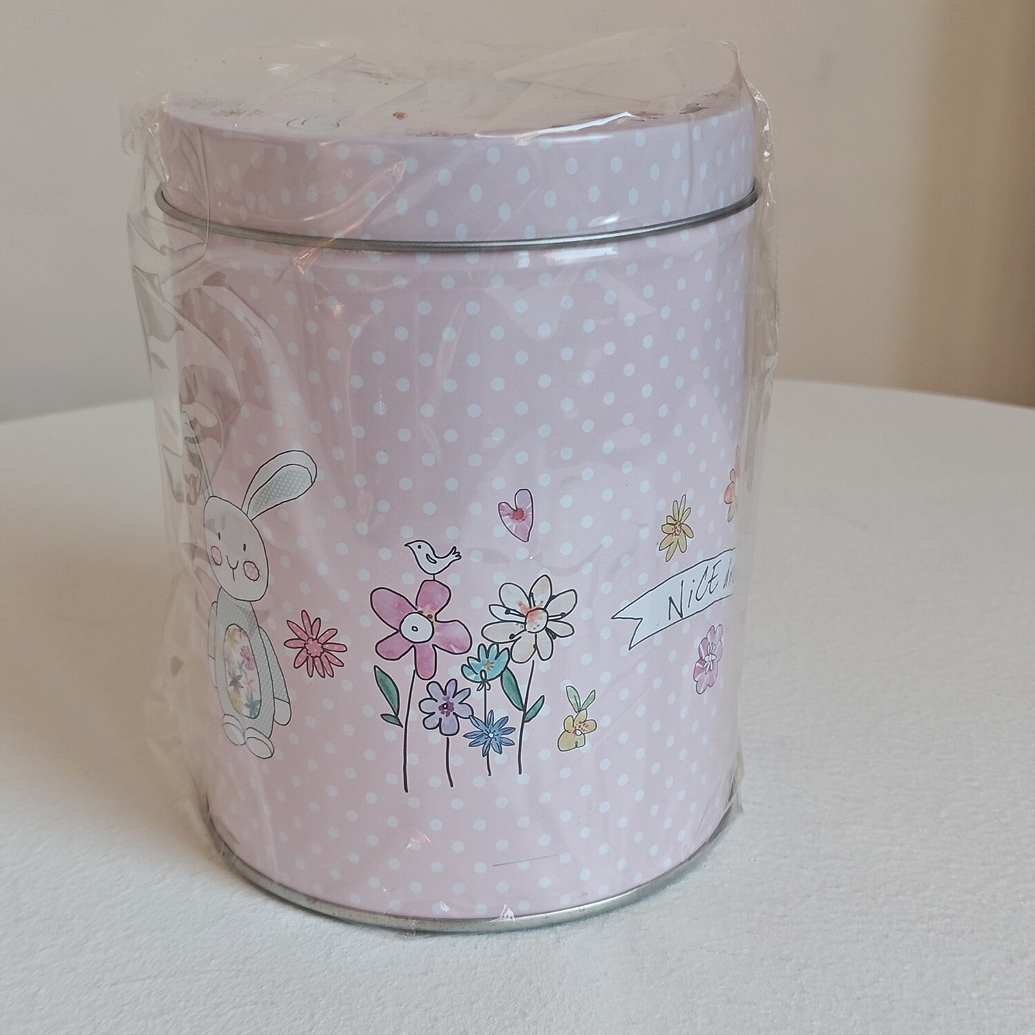 4pcs/set Easter Pink Bunny Tin Storage Bucket, Metal Rabbit Candy Gift Packaging Can, Empty Treat Container Box 2026 - $17.99 –P6