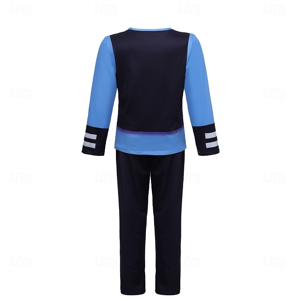 Märchen Tierdetektiv Hasenpolizei Outfits Themenparty-Kostüm Film Cosplay for Mädchen Kinder Karneval Kindertag Buchwoche Party 2026 - $27.99 –P9