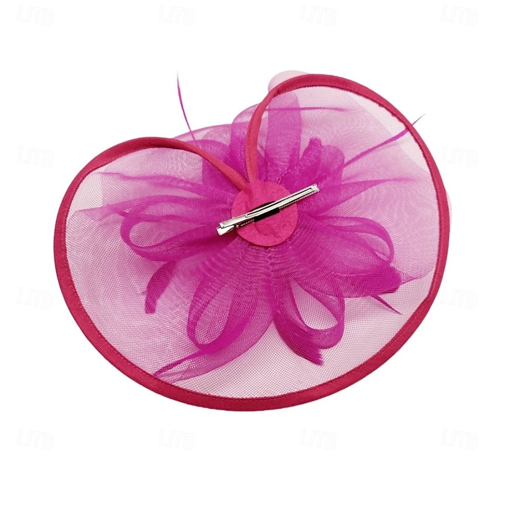 Derby Copricapo affascinante Gentildonna Floreale Costume Per donna Mascherata Ascot Festival delle corse di cavalli Adulti Copricapo del 2026 a $27.99 –P4