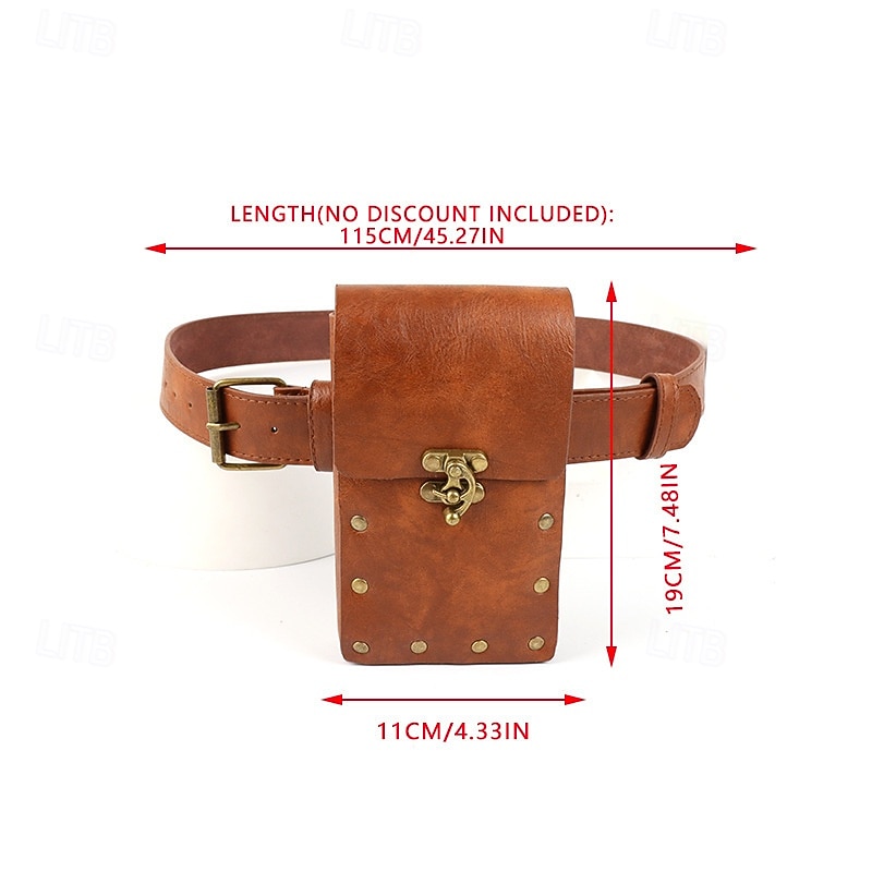 Médiéval Renaissance Costume élégant Accessoires Pirate Viking Déguisement Homme Viking Pirate Halloween Carnaval Performance LARP Foire de la Renaissance Adulte Bracelet Ceinture Eye Patch de 2026 ? $38.99 –P6