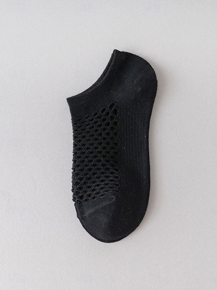 Damen Versteckte Socken Täglich Heim Einfarbig Polyester Lässig 1 Paar 2026 - $4.99 –P3