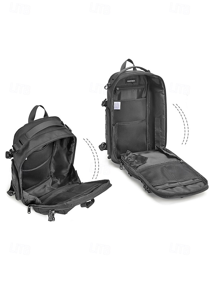 borsa a tracolla tattica da uomo: zaino a tracolla in poliestere di grande capacità con più tasche e stili di trasporto versatili, vari colori per escursioni all'aperto, viaggi e uso quotidiano casual del 2026 a $54.99 –P7