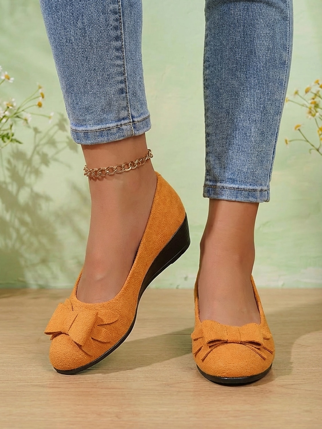 Γυναικείες μπαλαρίνες με πράσινο φιόγκο για την ημέρα του Αγίου Πατρικίου - casual slip-on άνετα παπούτσια με χαμηλό τακούνι, εορταστικό ιρλανδικό στυλ για παρελάσεις, πάρτι, εορταστικές εκδηλώσεις, 2026 - $10.99 –P4