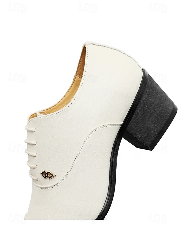 Vita slip-on-skor i konstläder för män, klassiska formella skor för bröllop och ceremonier 2026 - $46.99 –P8