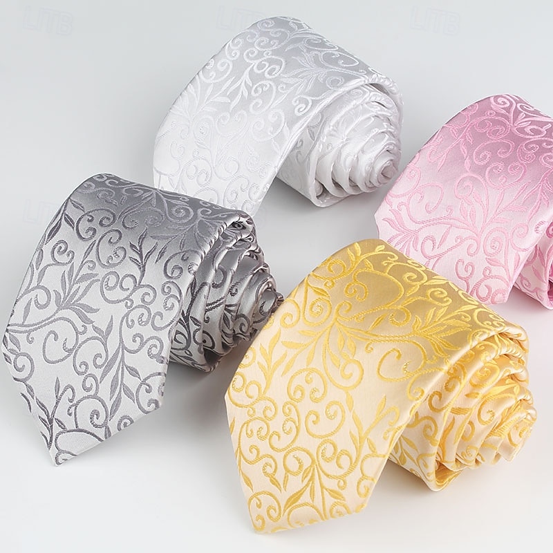 Da uomo Cravatte Elegante Festa Formale Jacquard A paisley Paisley Casuale Quotidiano Affari del 2026 a $9.49 –P1